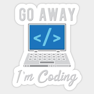 PROGRAMMER: I'm Coding Sticker